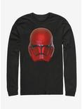 Star Wars Episode IX The Rise Of Skywalker Red Helm Long-Sleeve T-Shirt, BLACK, hi-res