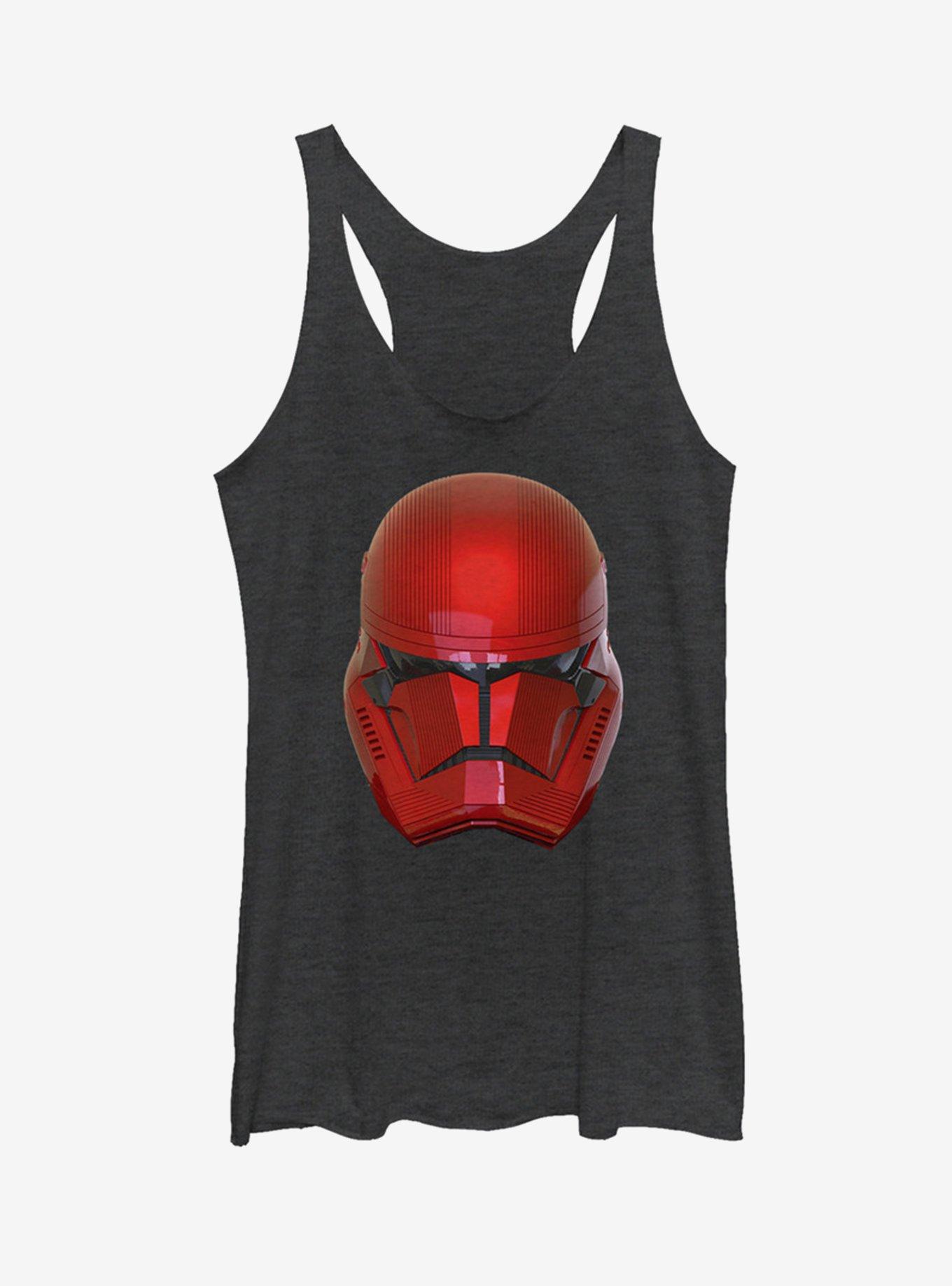 Star Wars Episode IX The Rise Of Skywalker Red Helm Womens Tank Top, , hi-res