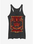 Star Wars Episode IX The Rise Of Skywalker Red Perspective Womens Tank Top, BLK HTR, hi-res