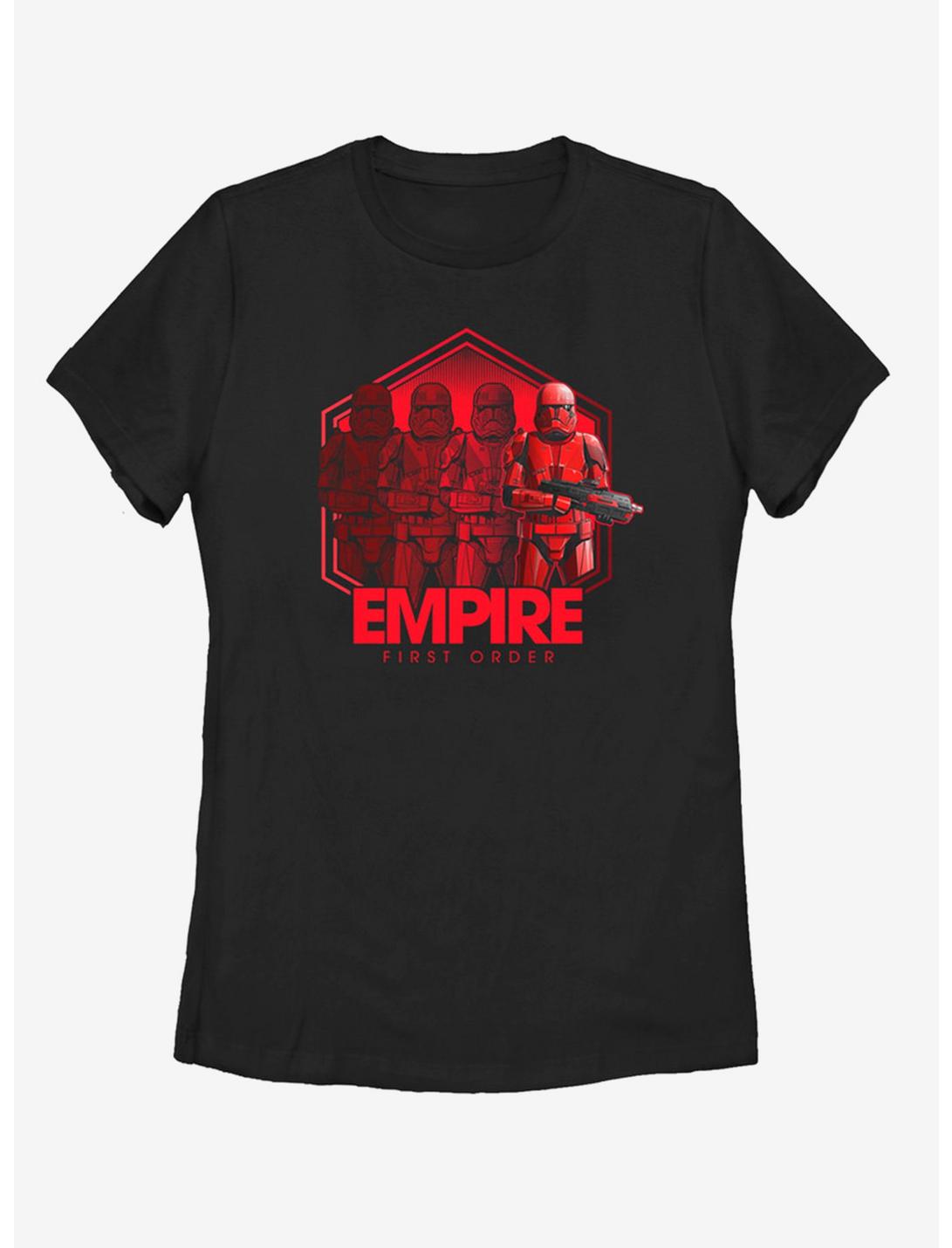 Star Wars Episode IX The Rise Of Skywalker Red Troop Four Womens T-Shirt, BLACK, hi-res
