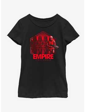 Star Wars The Rise Of Skywalker Red Troop Four Youth Girls T-Shirt, , hi-res