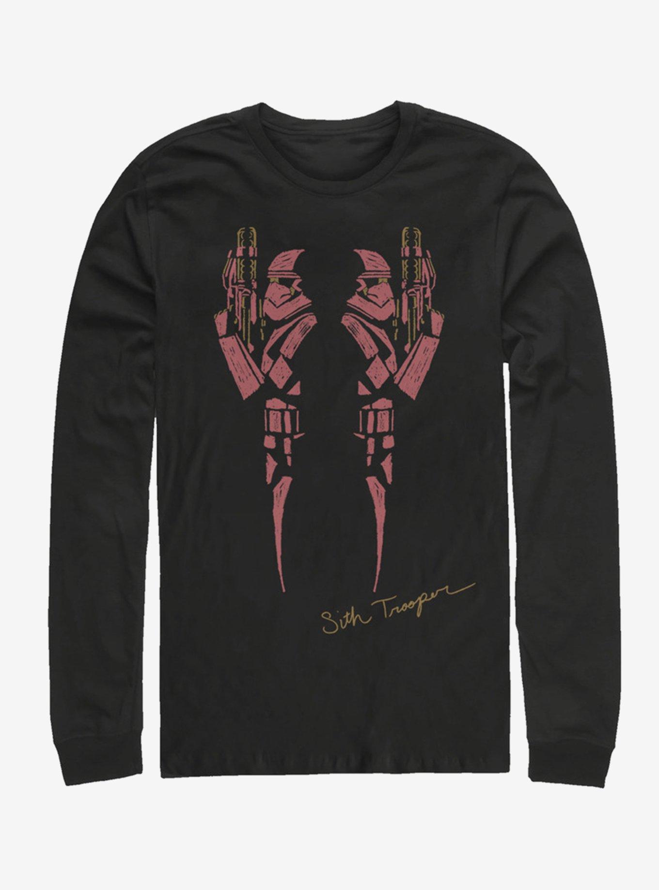 Star Wars Episode IX The Rise Of Skywalker Red Trooper Long-Sleeve T-Shirt, , hi-res