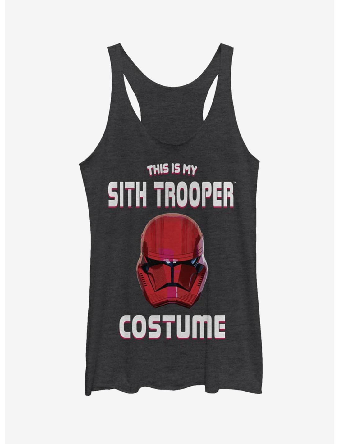Star Wars Episode IX The Rise Of Skywalker Sith Trooper Costume Womens Tank Top, BLK HTR, hi-res