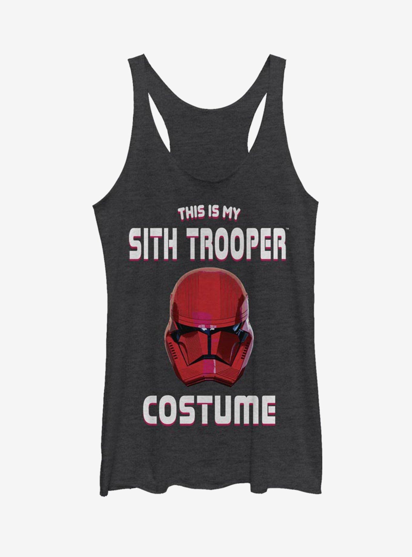 Star Wars Episode IX The Rise Of Skywalker Sith Trooper Costume Womens Tank Top, , hi-res