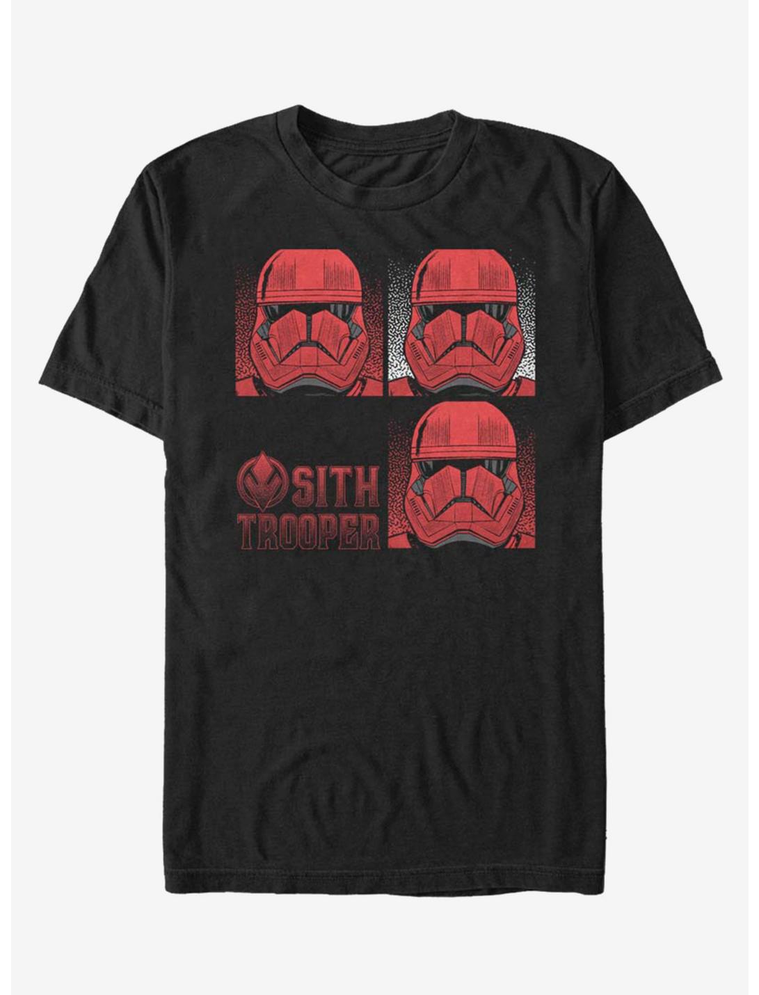 Star Wars Episode IX The Rise Of Skywalker Sith Trooper T-Shirt, BLACK, hi-res