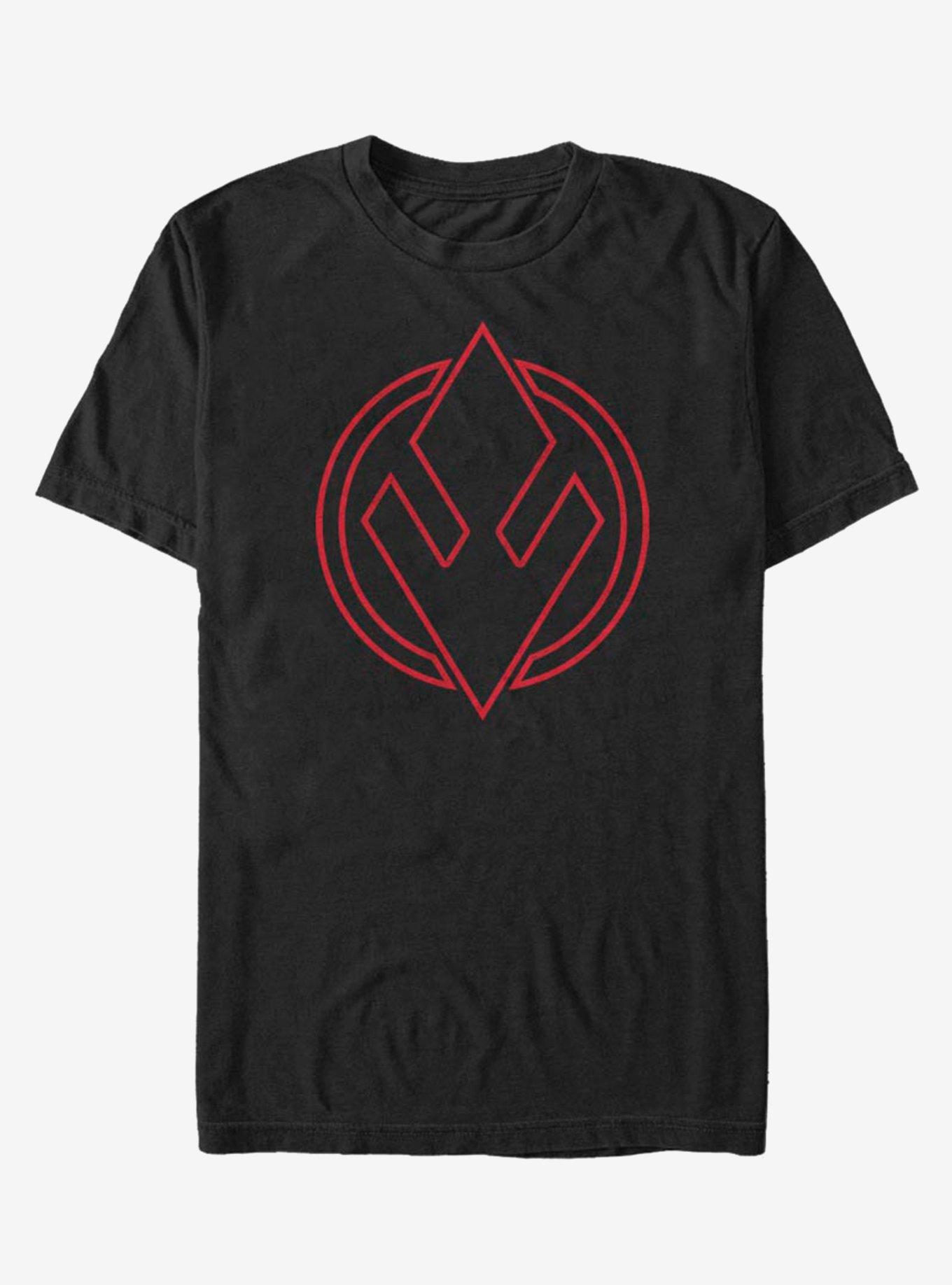 Star Wars Episode IX The Rise Of Skywalker Sith Trooper Emblem T-Shirt, BLACK, hi-res