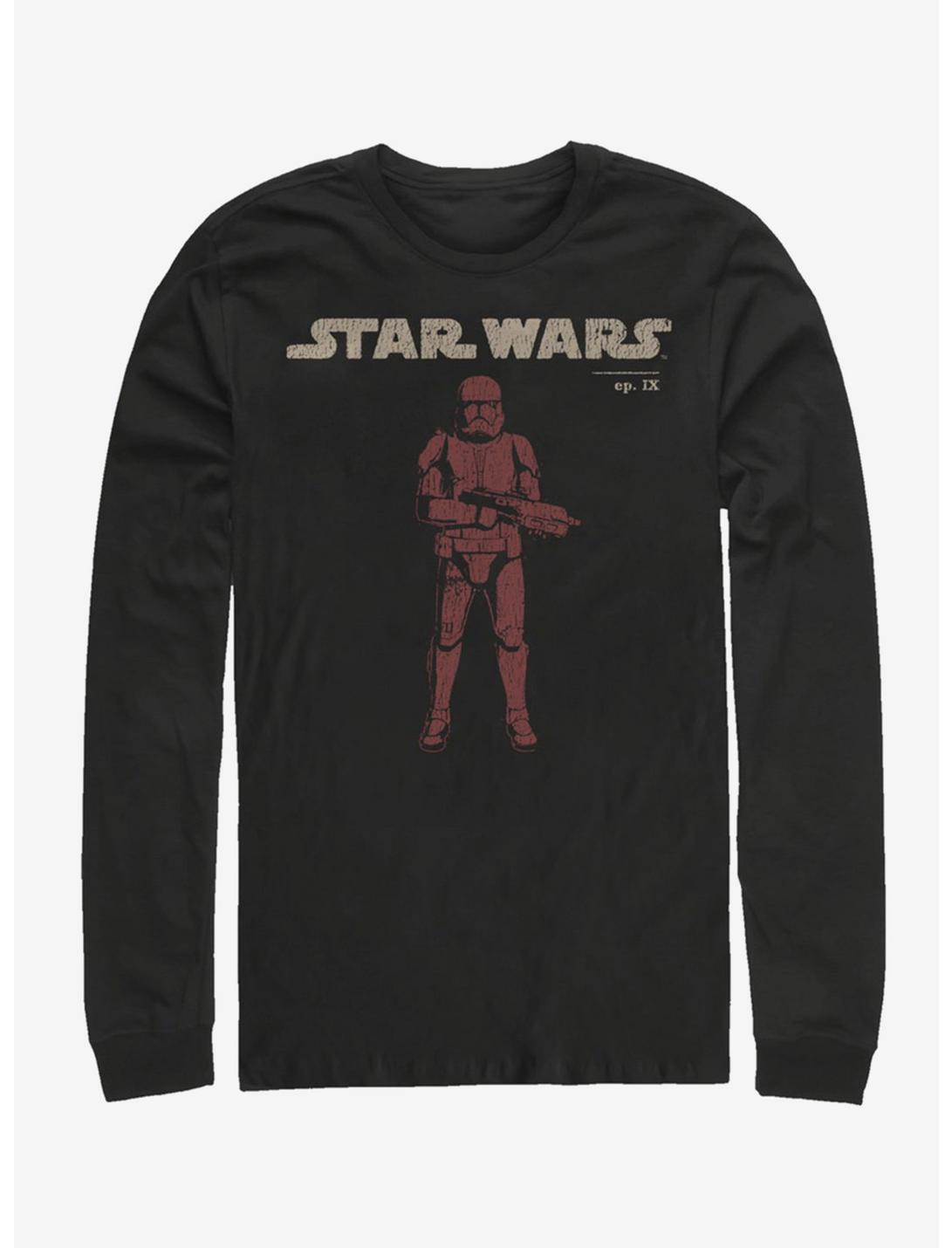 Star Wars Episode IX The Rise Of Skywalker Vigilant Long-Sleeve T-Shirt, BLACK, hi-res
