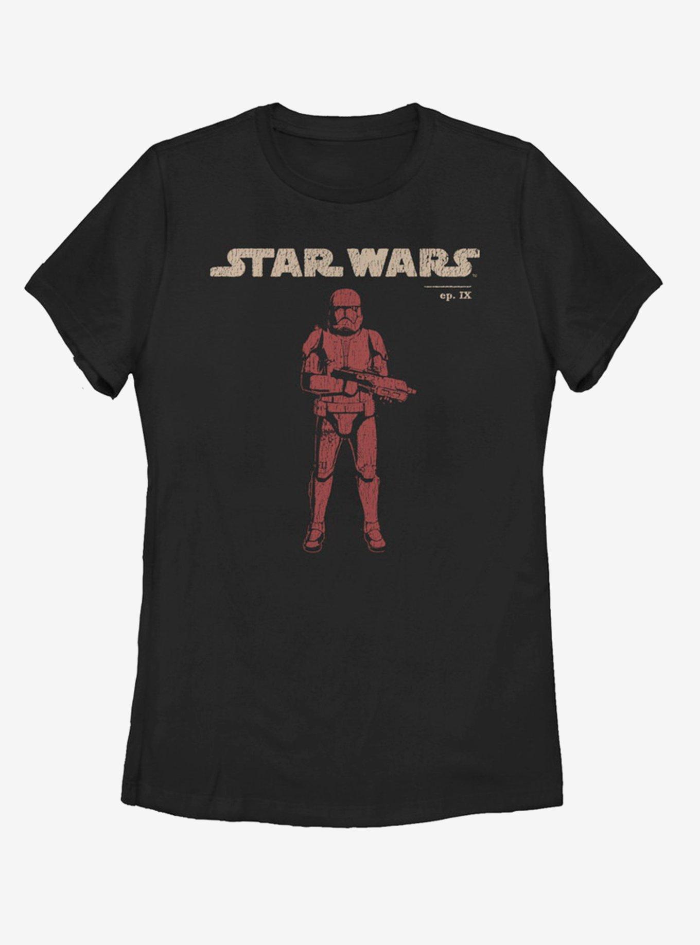 Star Wars Episode IX The Rise Of Skywalker Vigilant Womens T-Shirt, BLACK, hi-res