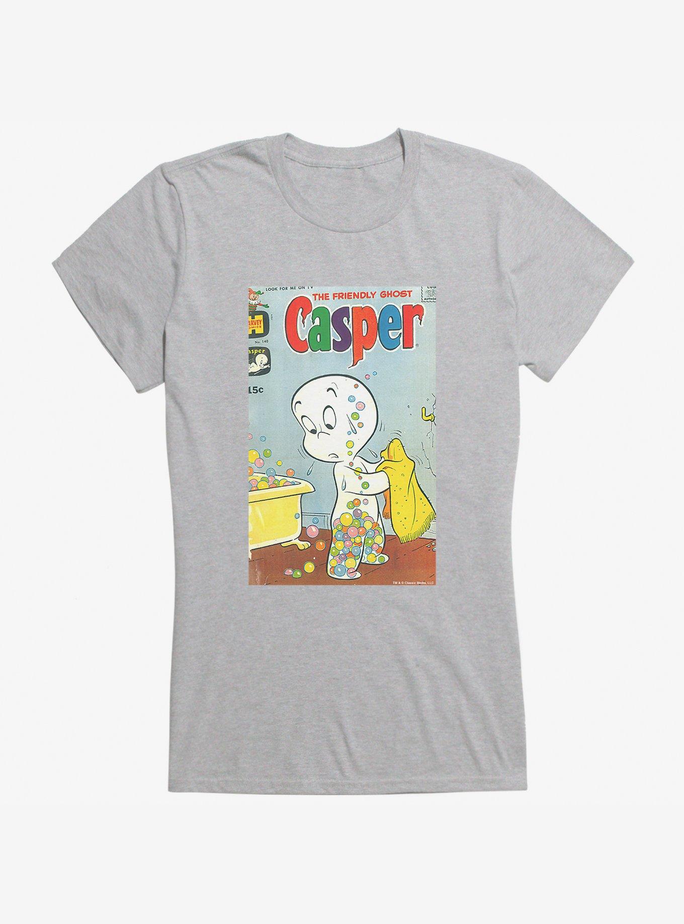 Casper The Friendly Ghost Bubbles Comic Cover Girls T-Shirt, , hi-res
