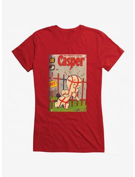 Casper The Friendly Ghost Wet Paint Comic Cover Girls T-Shirt, , hi-res