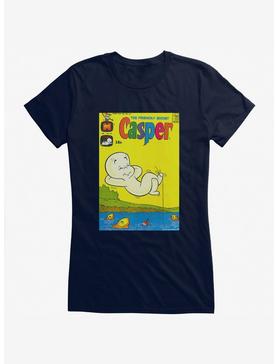 Casper The Friendly Ghost Fishing Comic Cover Girls T-Shirt, , hi-res
