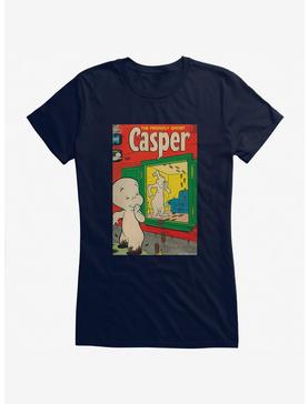 Casper The Friendly Ghost Footprints Comic Cover Girls T-Shirt, , hi-res