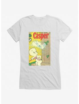 Casper The Friendly Ghost Shower Comic Cover Girls T-Shirt, , hi-res