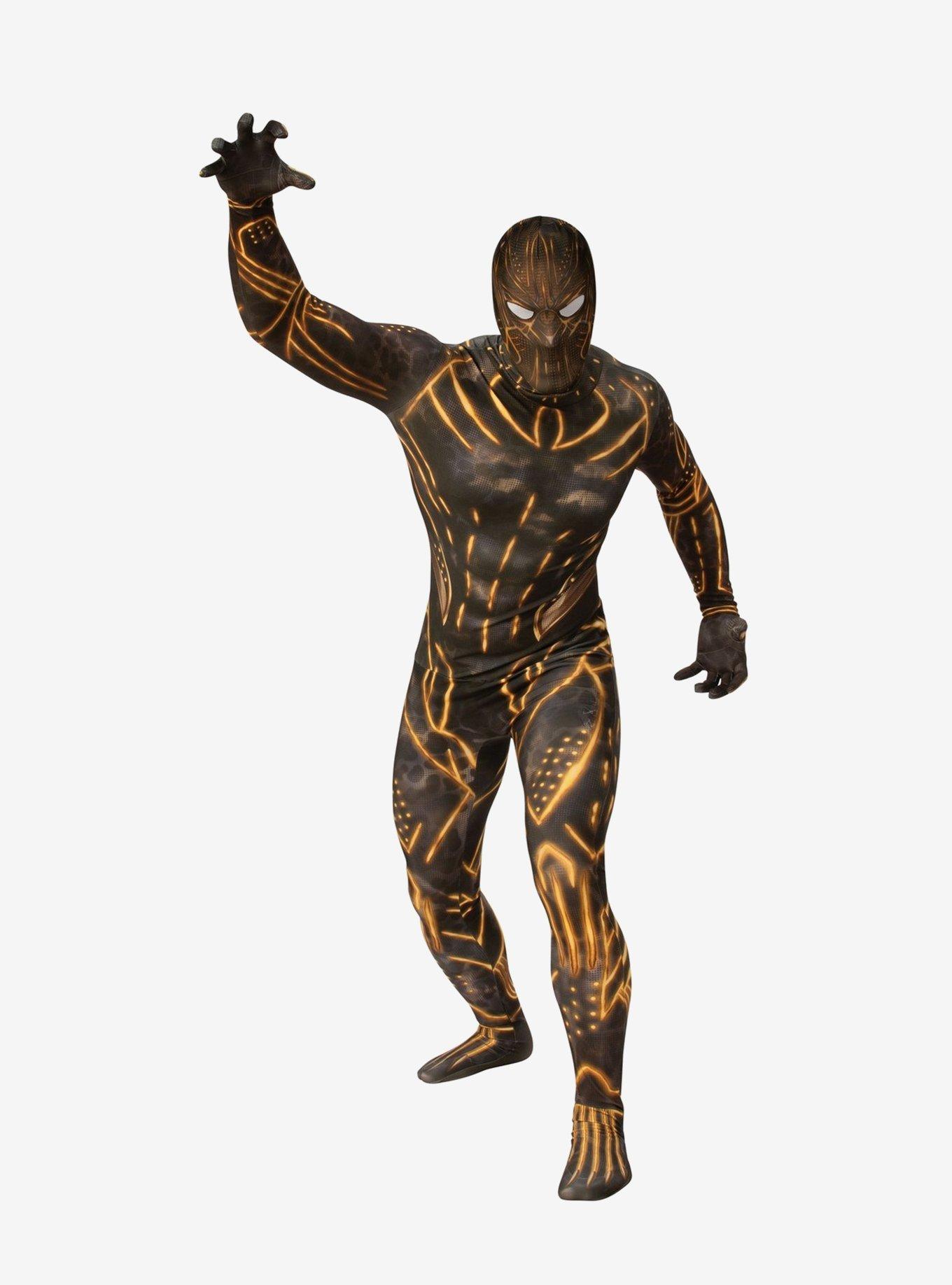 Marvel Black Panther Movie Erik Killmonger Second Skin Suit Costume, BLACK, hi-res