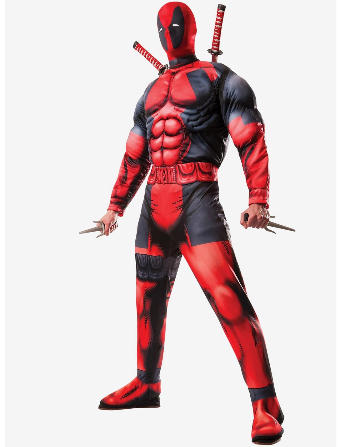 Marvel Deadpool Deluxe Costume, MULTICOLOR, hi-res