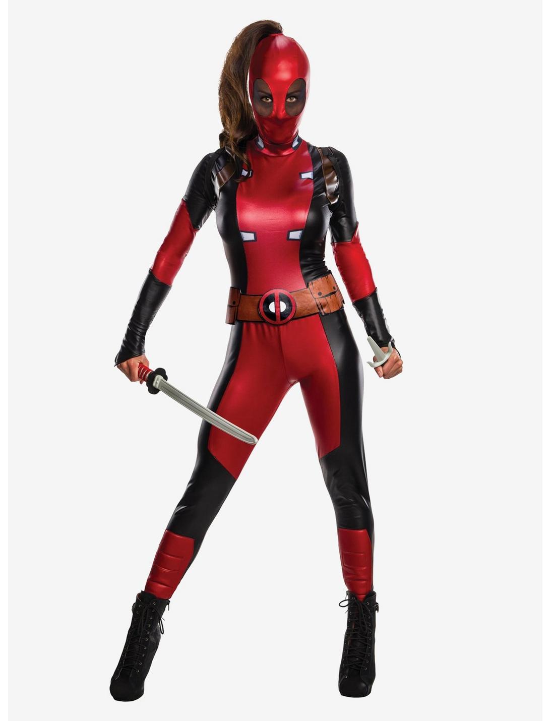 Marvel Deadpool Secret Wishes Women's Costume, MULTICOLOR, hi-res
