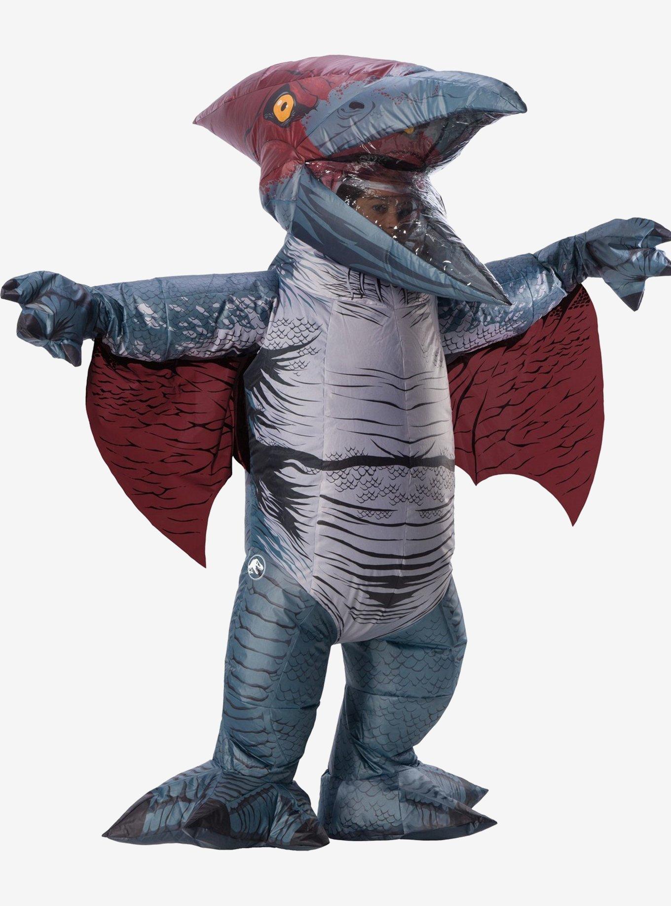 Jurassic World: Fallen Kingdom Velociraptor Inflatable Costume With Sound, , hi-res