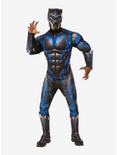 Marvel: Black Panther Men's Deluxe Black Panther Battle Suit Costume, MULTICOLOR, hi-res