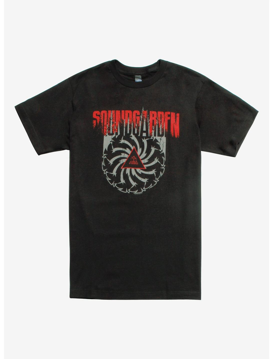 Soundgarden Badmotorfinger Album Cover T-Shirt, BLACK, hi-res