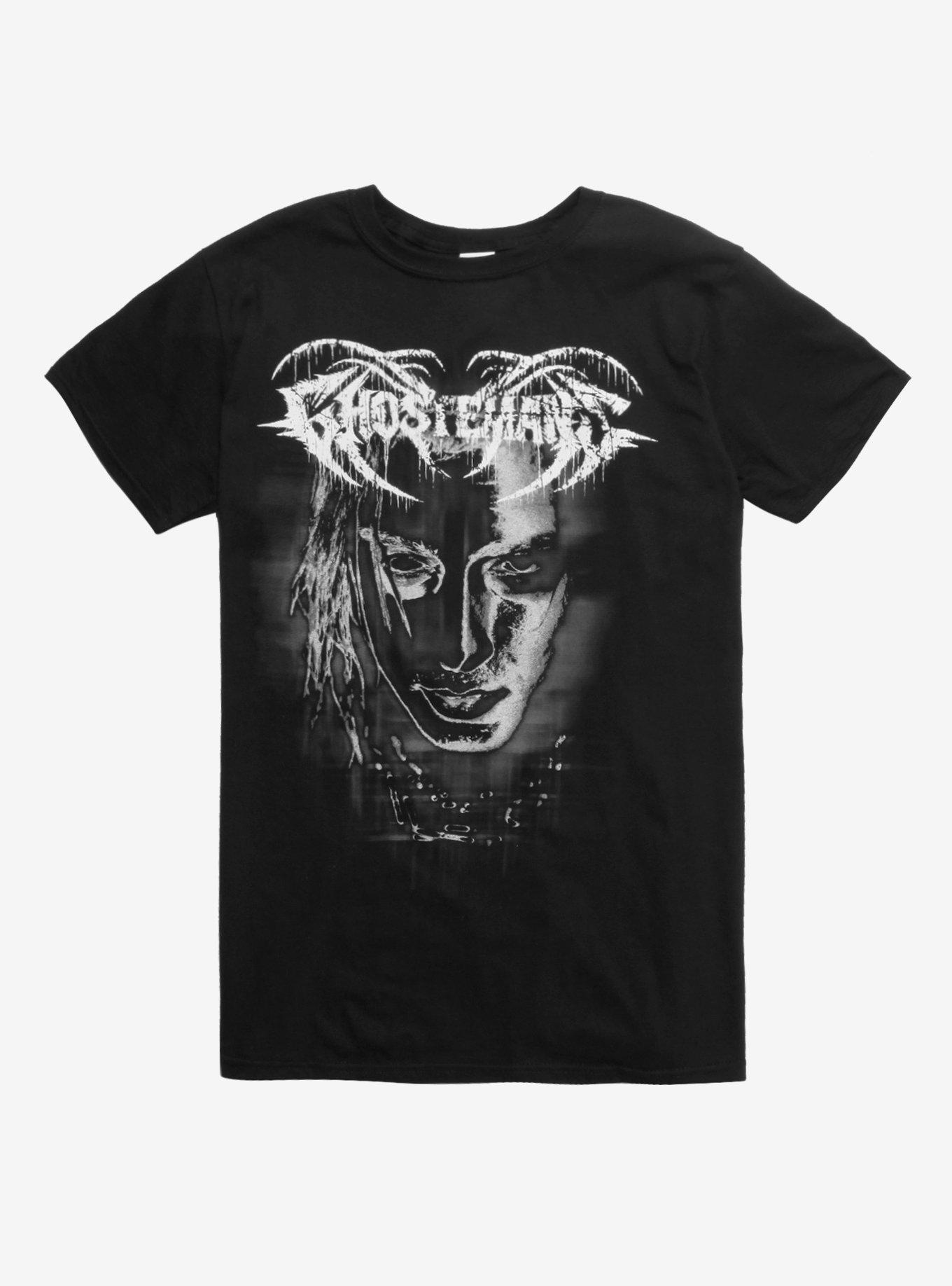 Ghostemane Contrast Black & White Photo T-Shirt