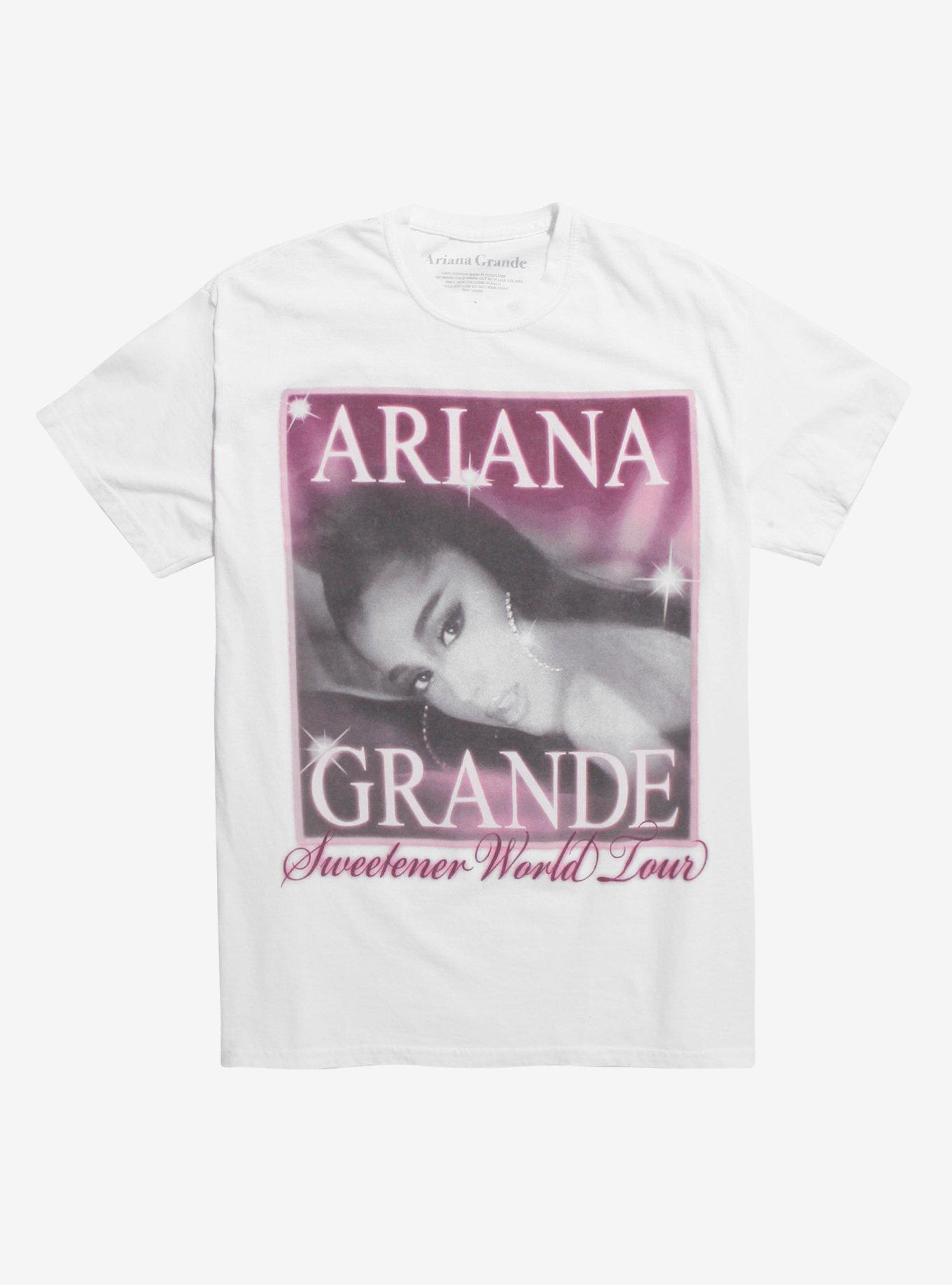 Ariana Grande Hoodie Mens XS Black Sweetener Tour Graphic Pullover  Sweatshirt