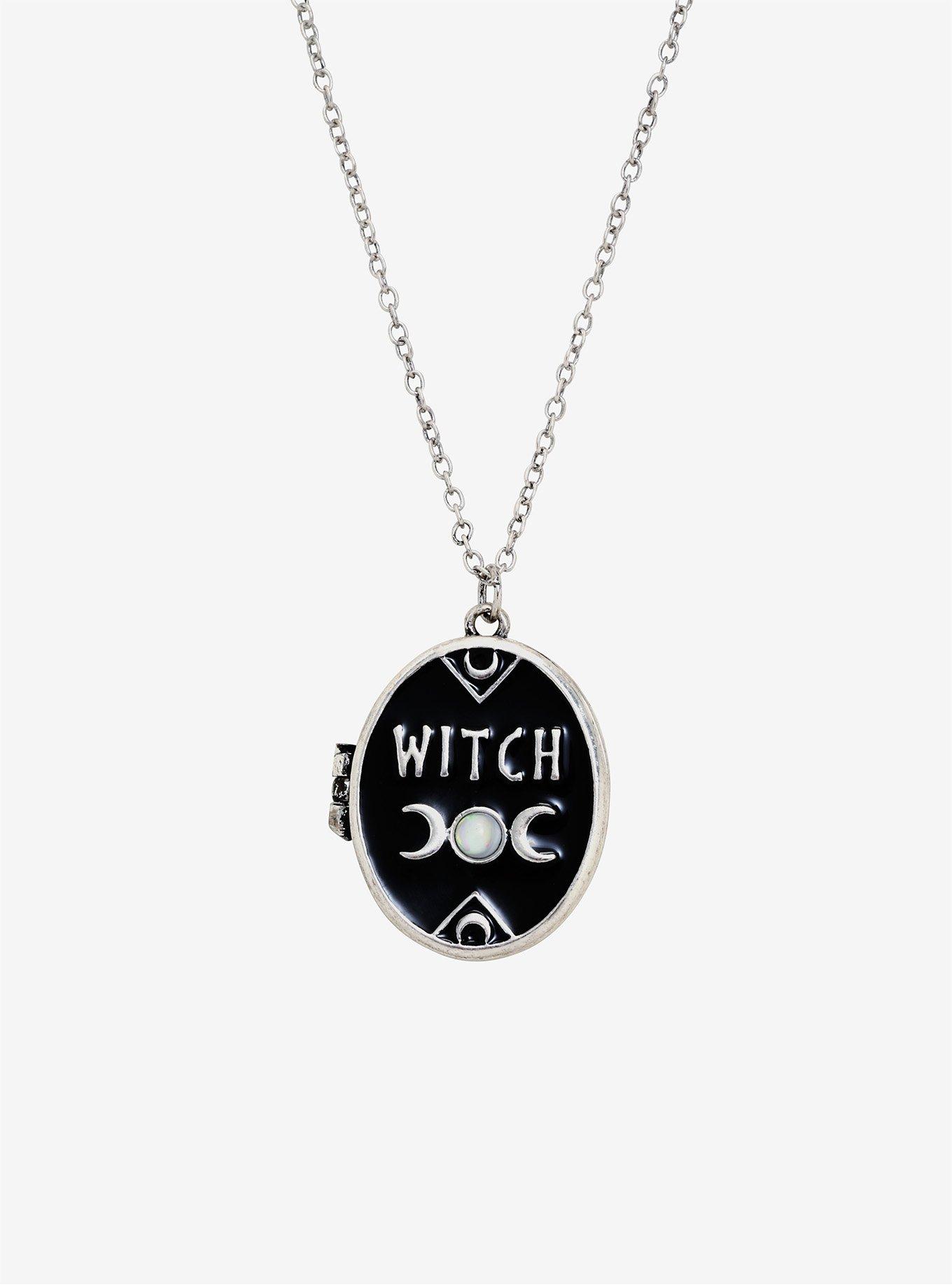 Witch Locket Necklace, , hi-res