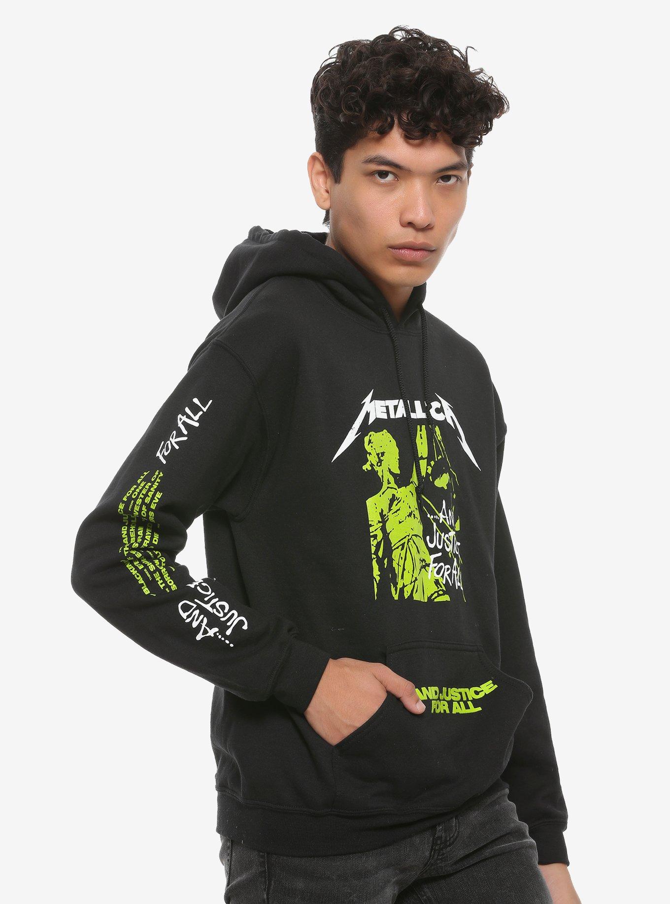 Metallica justice 2025 for all hoodie