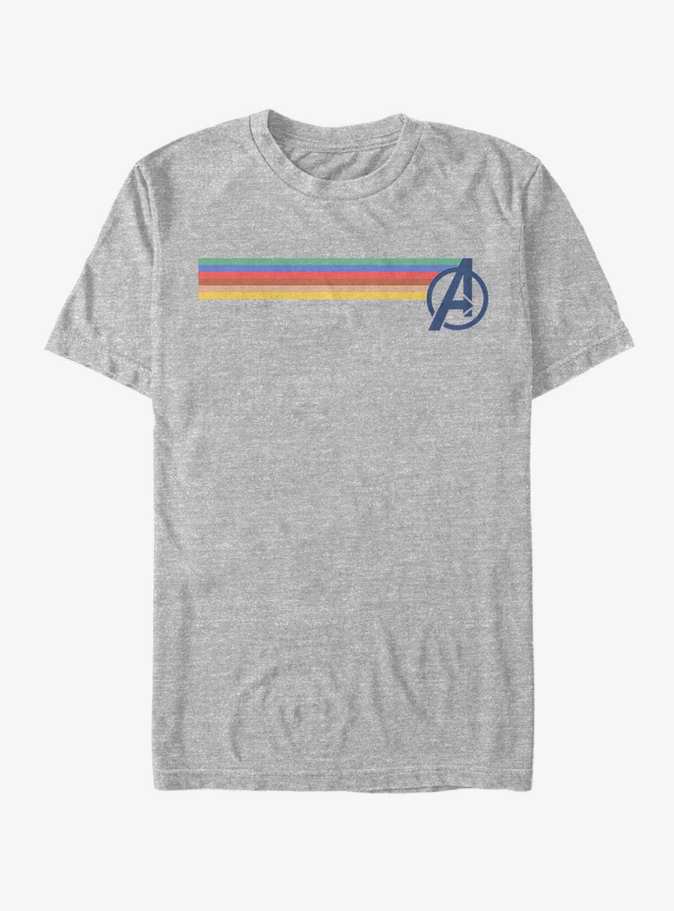 Marvel Avengers Multi Stripe T-Shirt, , hi-res