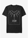 Marvel Black Panther Necklace T-Shirt, BLACK, hi-res