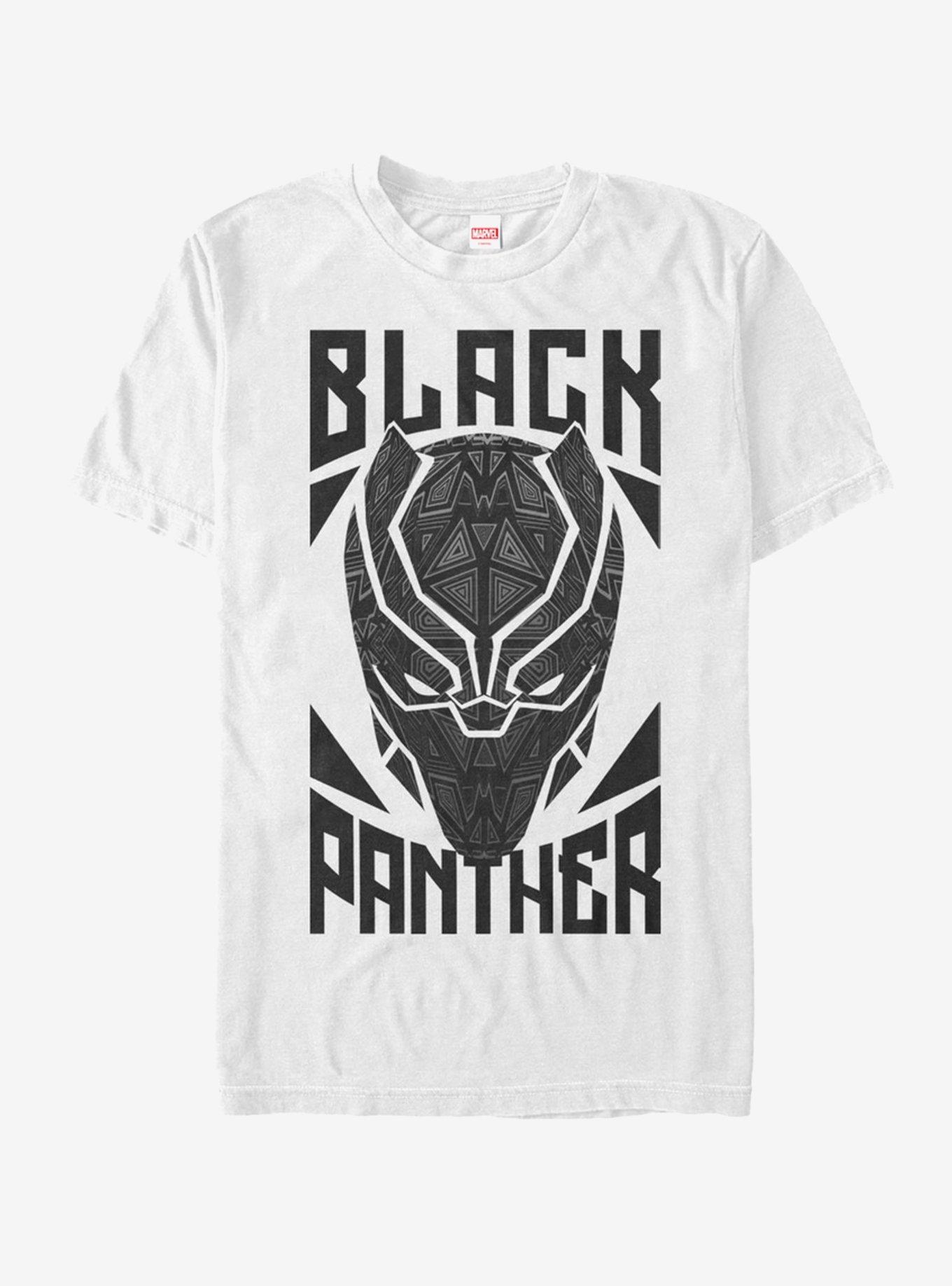 Marvel Black Panther Panther Stamp T-Shirt, WHITE, hi-res