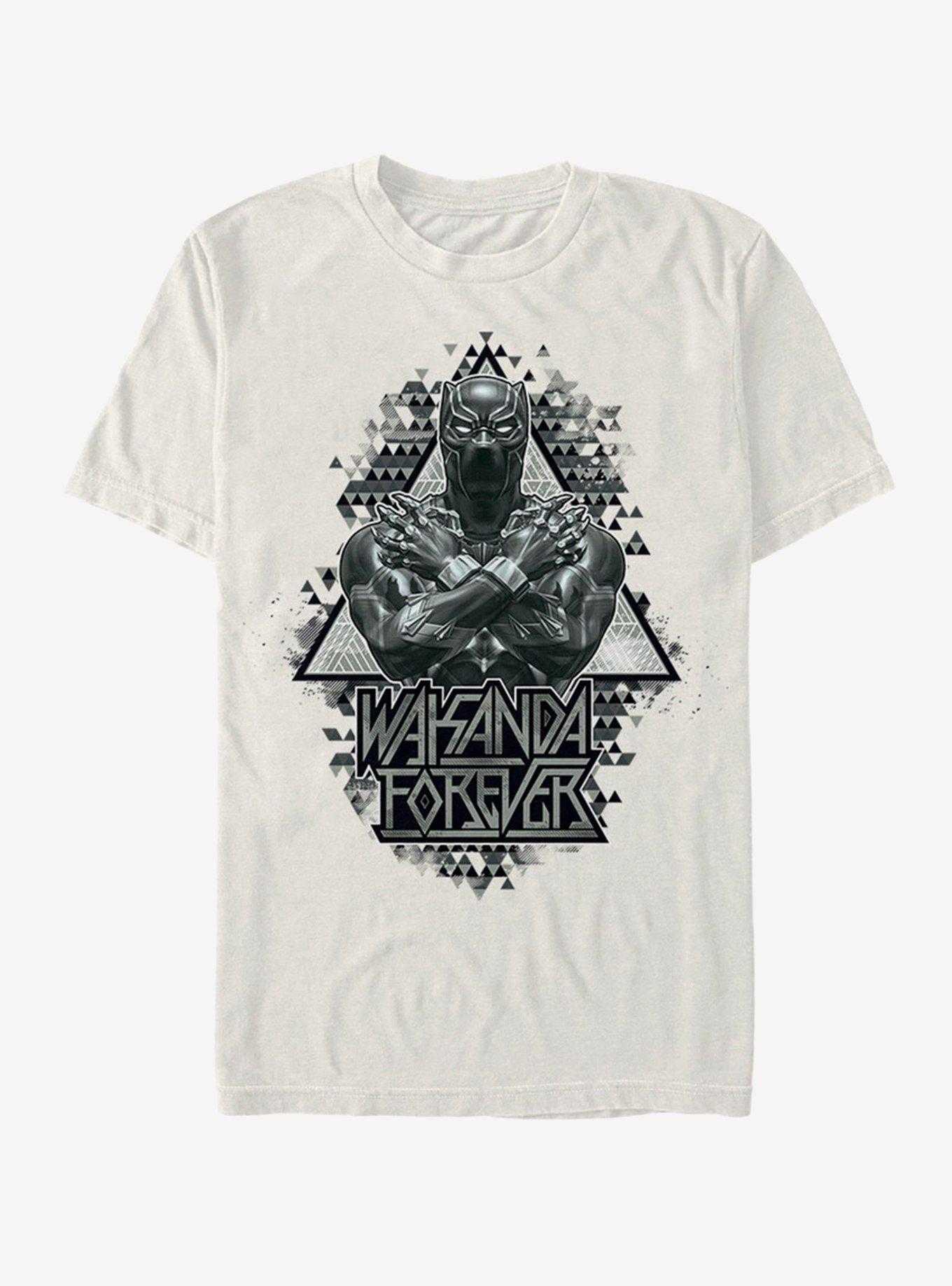 Marvel Black Panther Panther Triangles T-Shirt, , hi-res