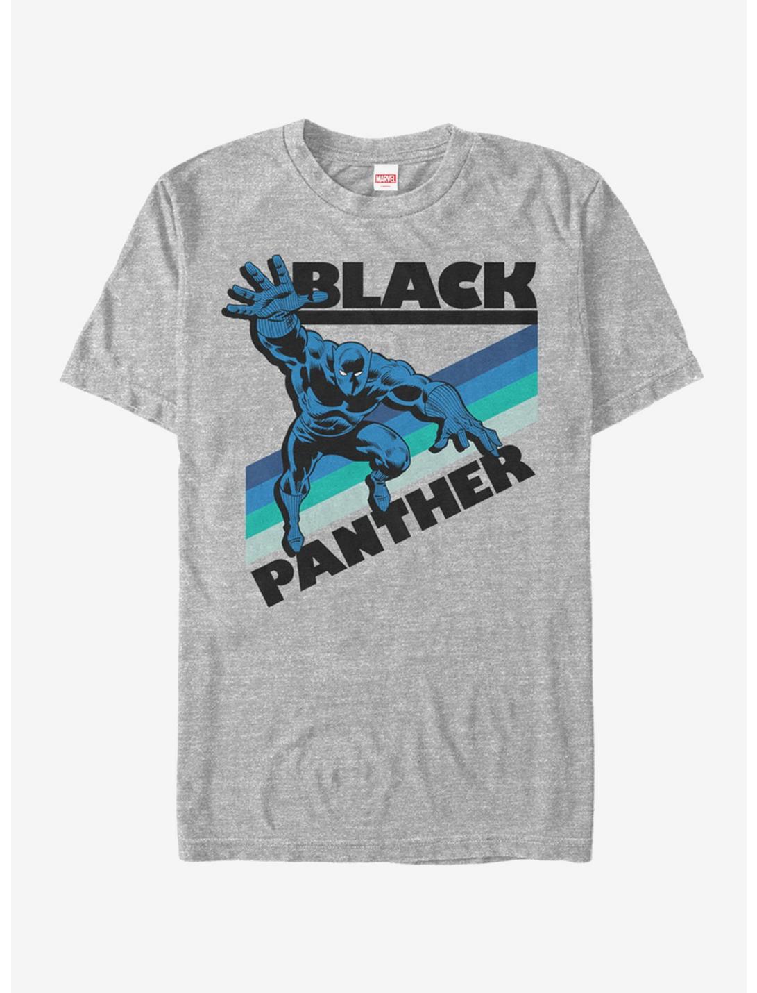 Marvel Black Panther Retro Panther T-Shirt, ATH HTR, hi-res