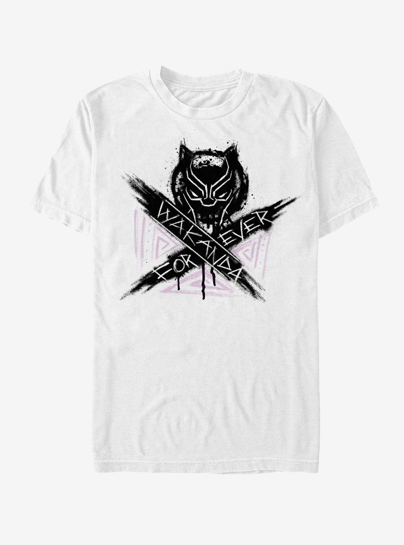 Marvel Black Panther Wakanda Paint T-Shirt