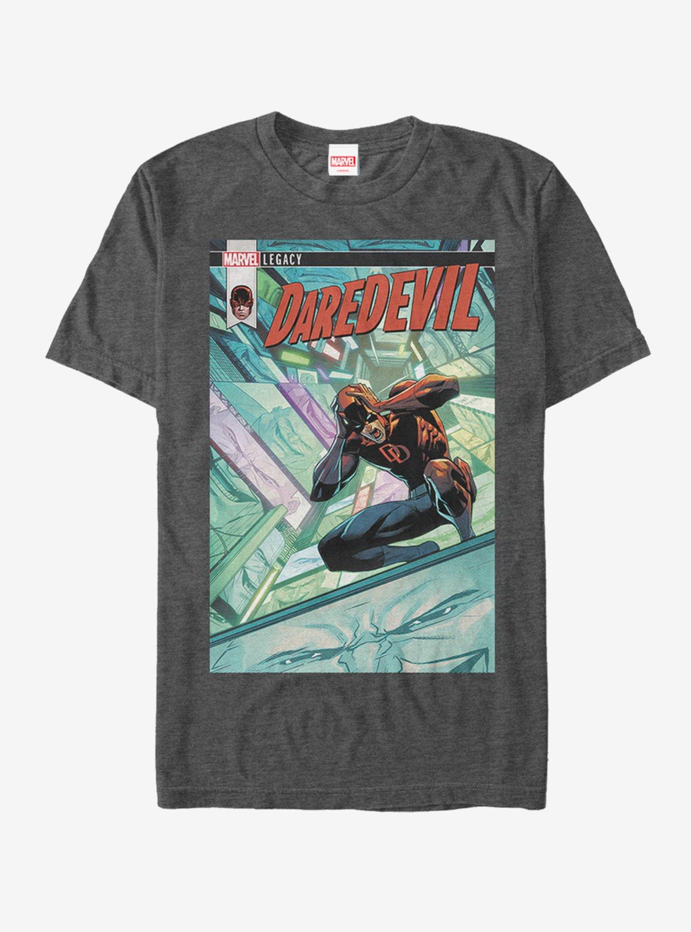 Marvel Daredevil Daredevil Overdrive T-Shirt, CHAR HTR, hi-res