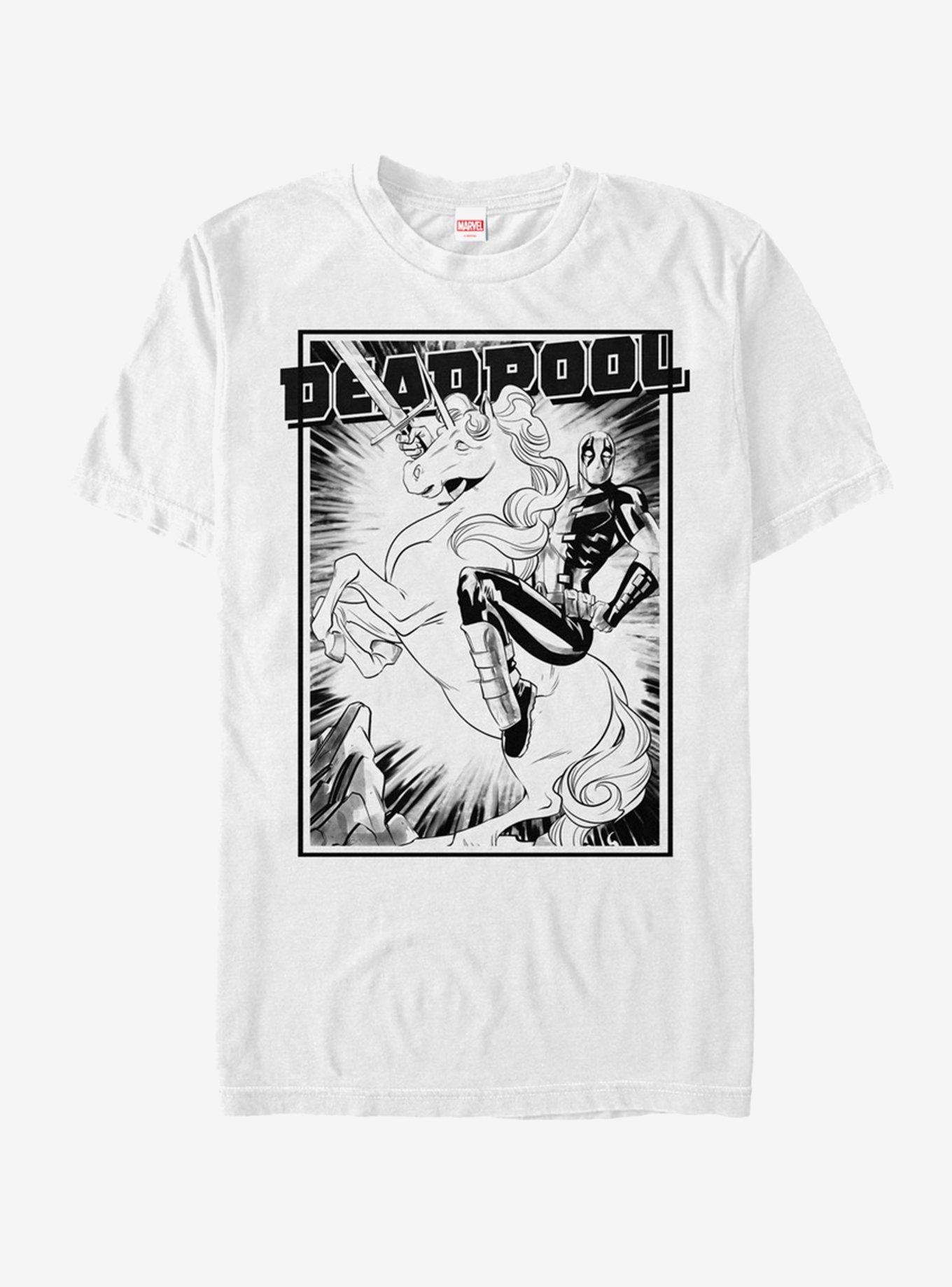 Marvel Deadpool Fantasy T-Shirt, WHITE, hi-res