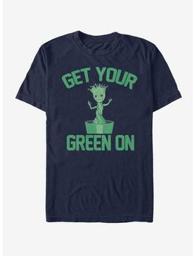 Marvel Guardians Of The Galaxy Groot Green T-Shirt, , hi-res