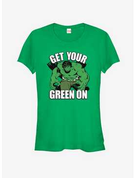 Marvel Hulk Green Hulk Girls T-Shirt, , hi-res