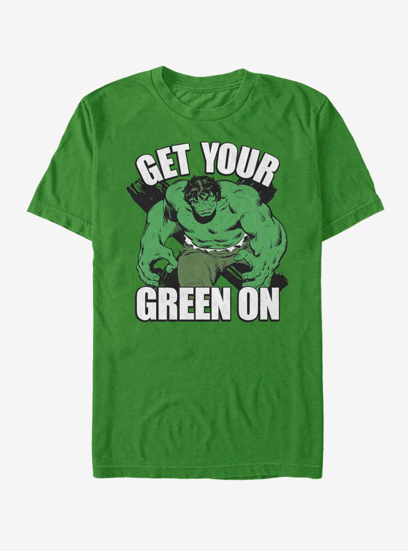 Marvel Hulk Green T-Shirt