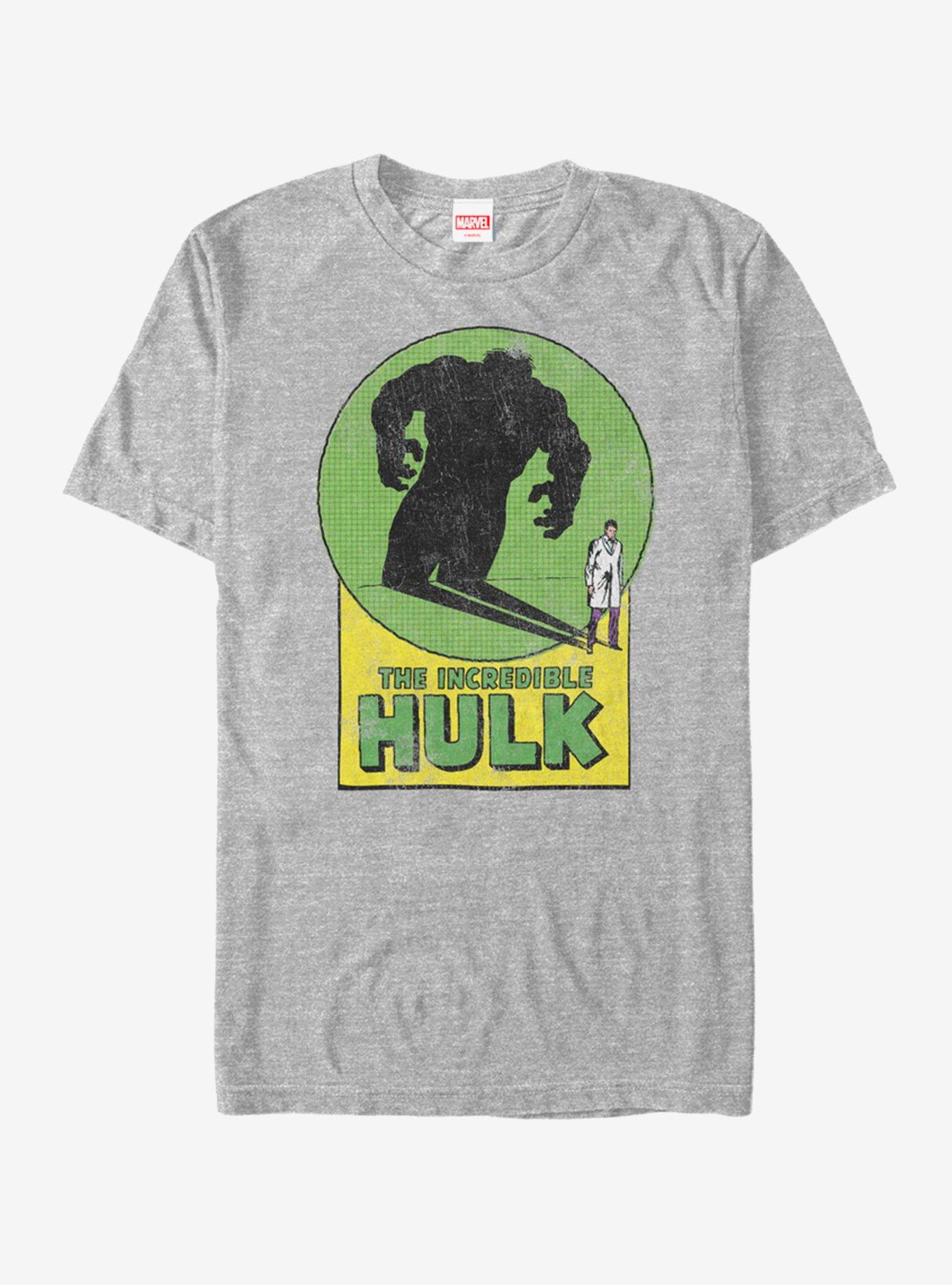 Marvel Hulk Hulk Transformation T-Shirt, ATH HTR, hi-res