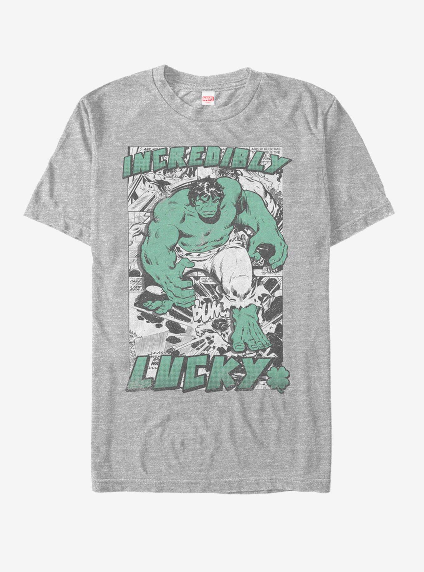 Marvel Hulk Incredibly Lucky T-Shirt, , hi-res