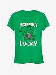 Marvel Hulk Incredibly Lucky Girls T-Shirt, KELLY, hi-res