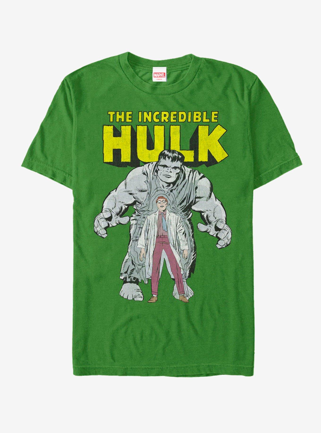 Marvel Hulk Retro Transforming T-Shirt