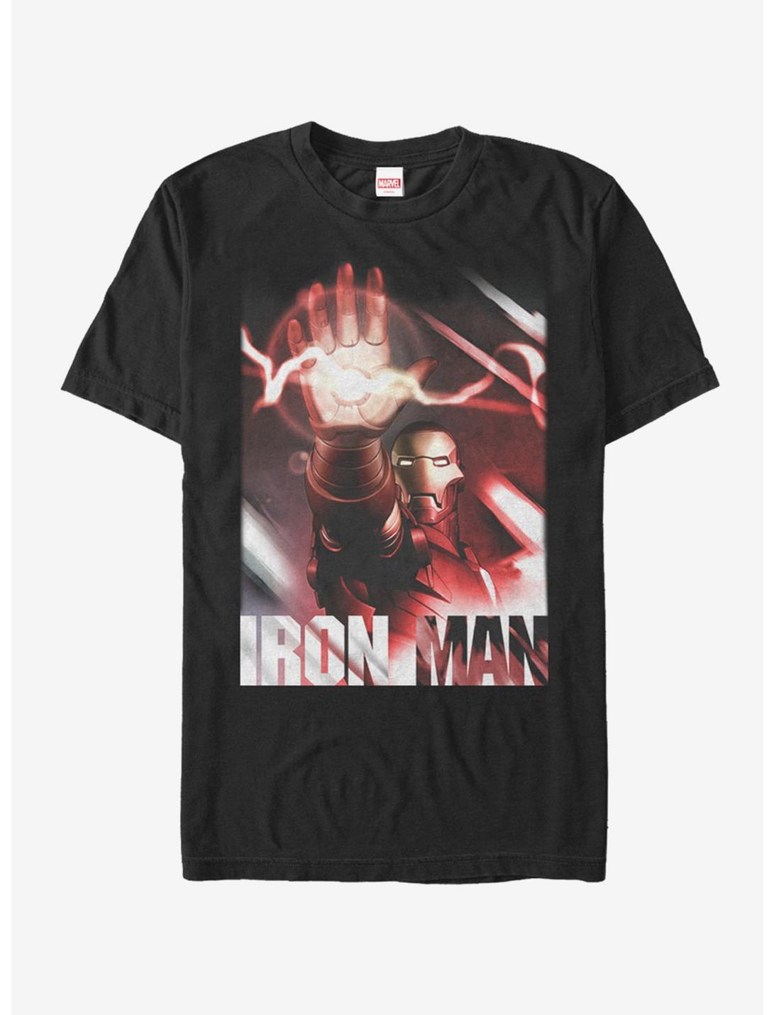Marvel Iron Man Reach Iron Man T-Shirt, BLACK, hi-res