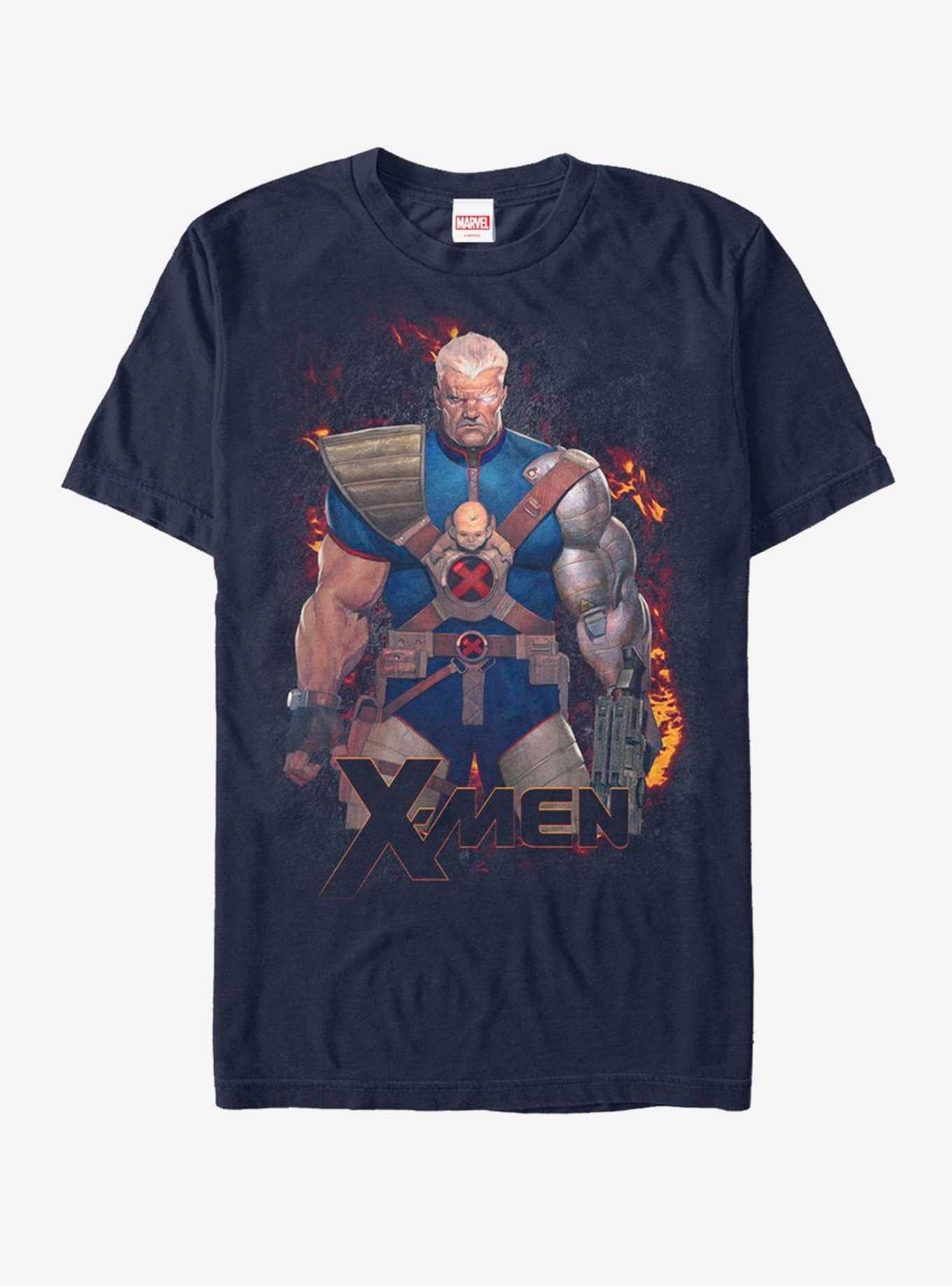 Marvel Cable Flames T-Shirt, , hi-res