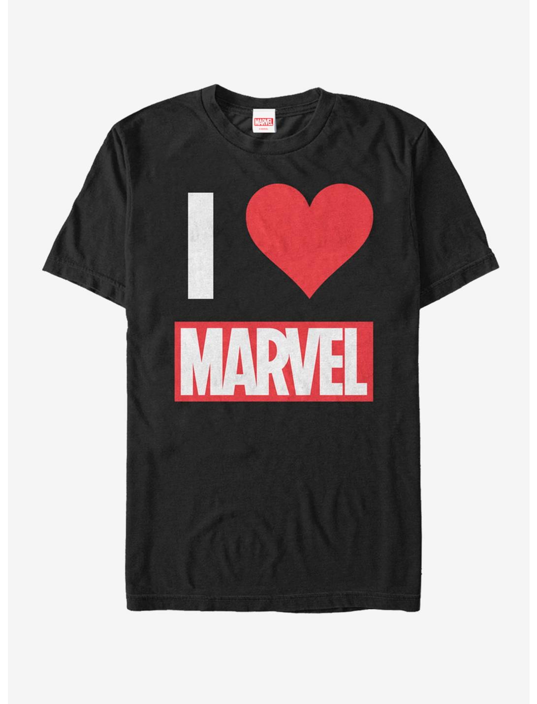 Marvel I Love Brick T-Shirt, BLACK, hi-res