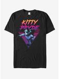 Marvel Neon Kitty Pryde T-Shirt, BLACK, hi-res
