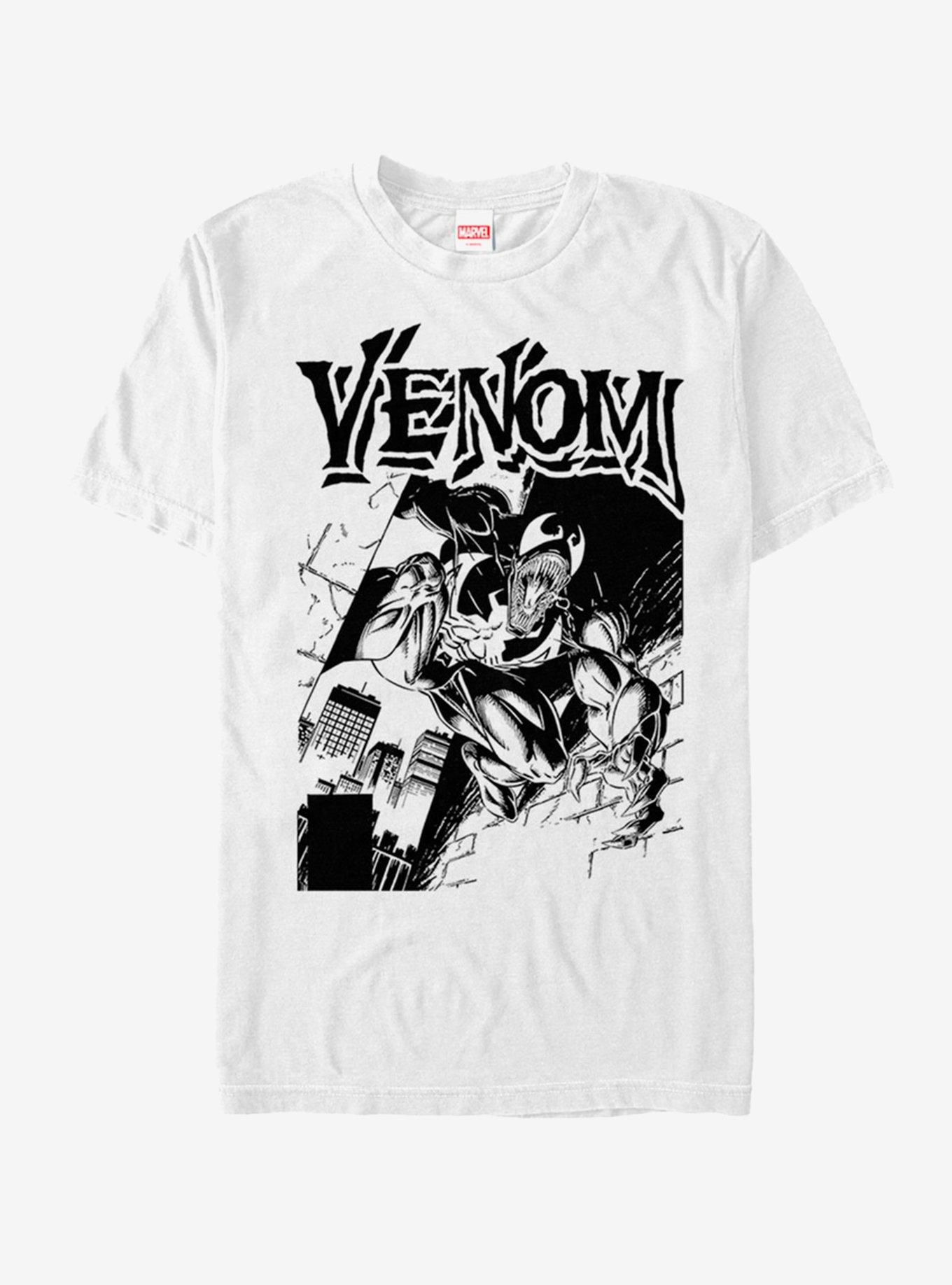 Marvel Street Venom T-Shirt, WHITE, hi-res