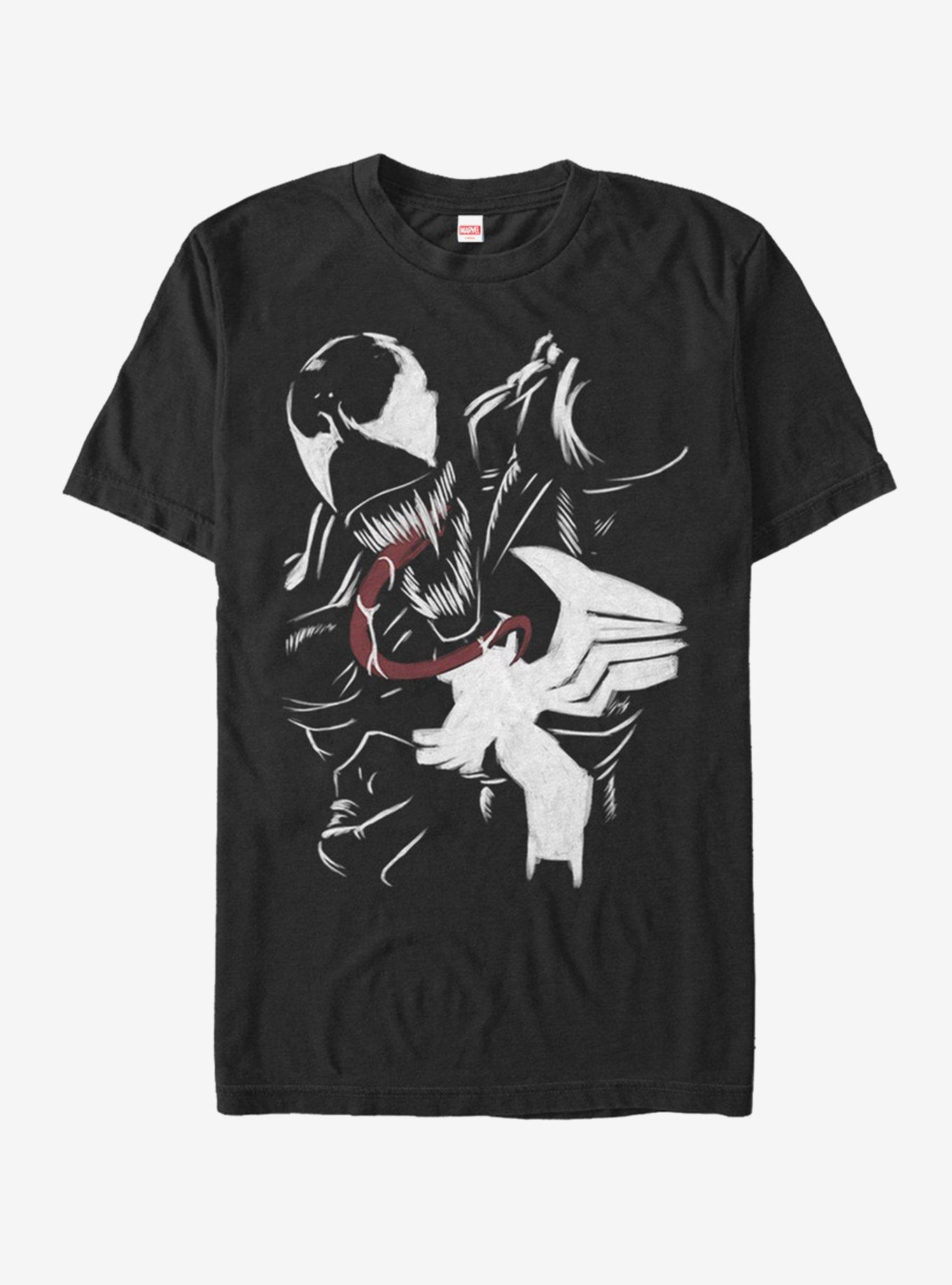 Marvel Venom Paint T-Shirt, BLACK, hi-res