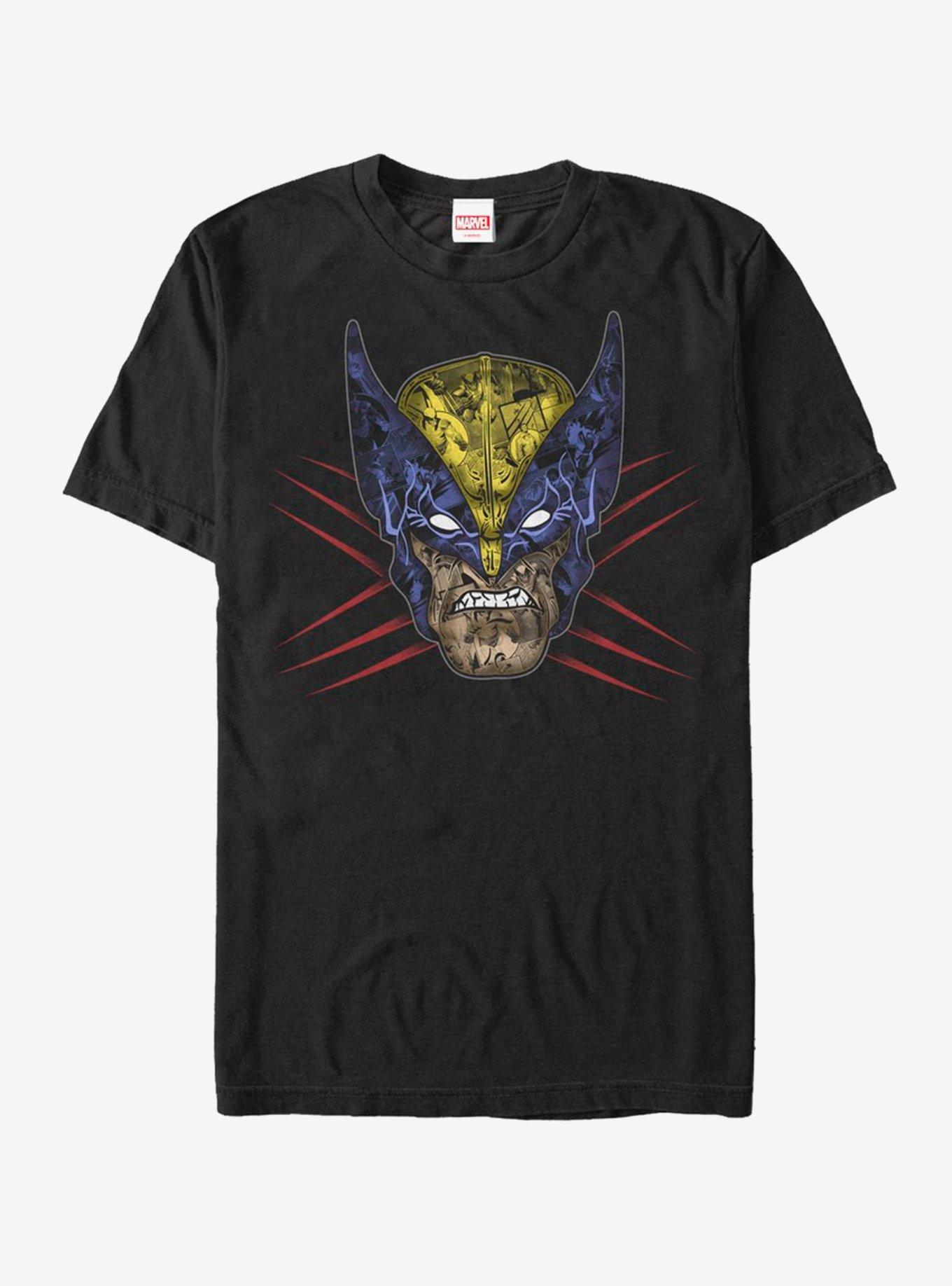 Marvel Wolverine Full T-Shirt, BLACK, hi-res