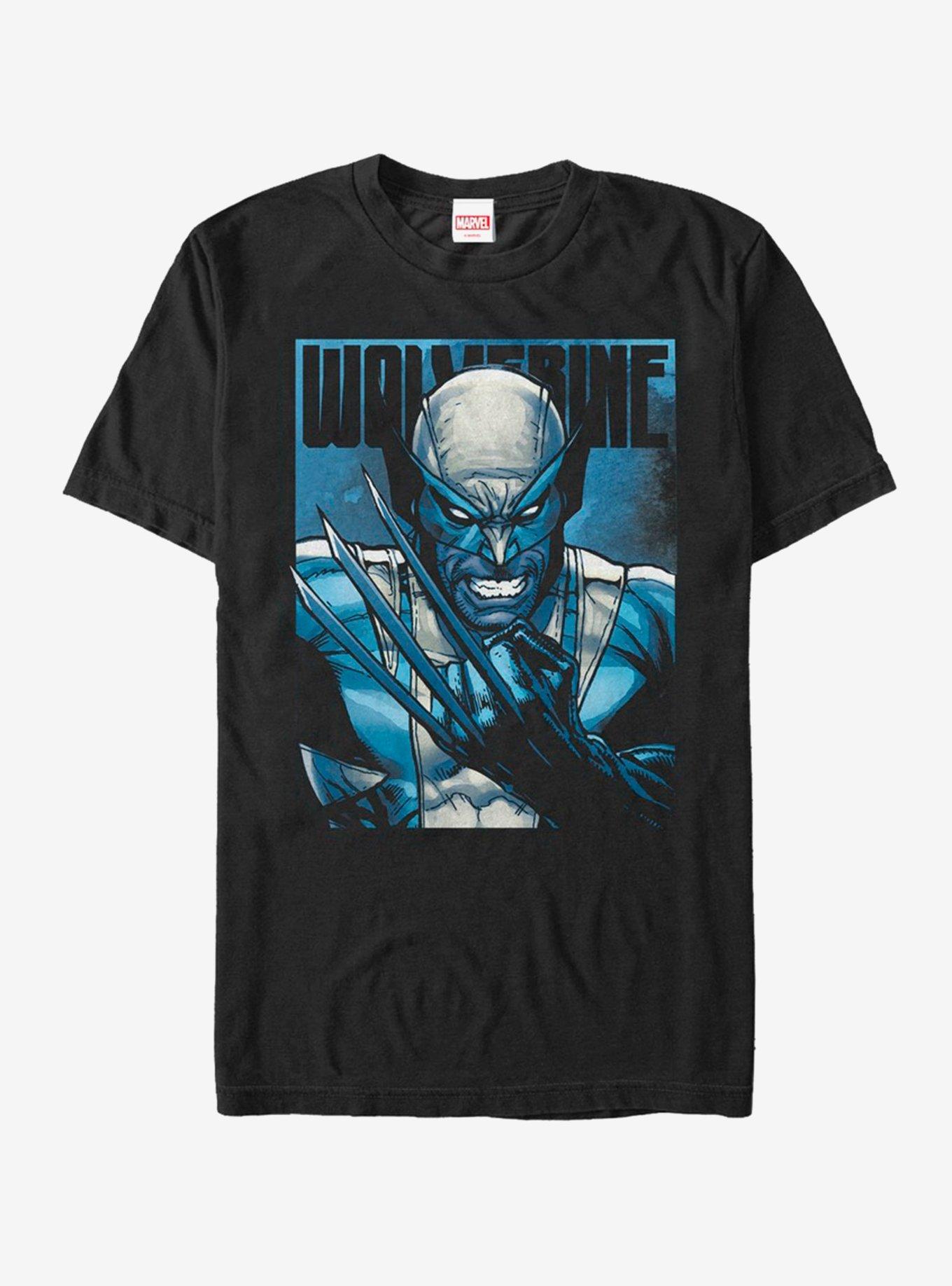 Marvel Wolvy Claws T-Shirt, BLACK, hi-res